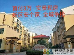 首付3萬(wàn)，新區(qū)安個(gè)家